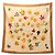 Hermès Sciarpa Hermes Carre 90 A Walk in the Park Multicolore Beige