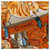 Hermès Sciarpa Hermes Carre 90 Cirque Molier Multicolore Arancione  - vista 2