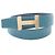 Hermès Hermes Constance H-Belt Blu D'oro Verde - vista 5
