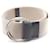 Hermès Cintura Hermes Double Ring Nero Argento Beige