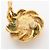 Orecchini a clip Chanel placcati oro con perle sintetiche Bianco D'oro - vista 5