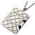 Collier Chanel Cambon Line Noir Argenté - vue 2