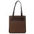 Borsa Tote Louis Vuitton Clifton Marrone Damier ebene