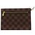 Borsa Tote Louis Vuitton Clifton Marrone Damier ebene - vista 8