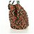 Miu Miu Chain Handle Pleated Leather Multicolore - vista 4