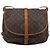 Louis Vuitton Saumur Monogram Canvas 35 Marrone - vista 2