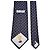 Dolce & Gabbana Cravatta in seta a pois Bianco Blu