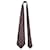 Autre Marque Brown Silk Leaf Pattern Tie  - view 1