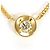 Autre Marque Collana in oro giallo 18K con diamante D'oro