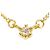Autre Marque Collana in oro giallo 18K con diamante D'oro