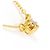 Autre Marque Collana in oro giallo 18K con diamante D'oro - vista 2
