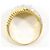 Autre Marque 18K Goldring mit Diamant Golden - Ansicht 3