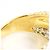 Autre Marque 18K Goldring mit Diamant Golden - Ansicht 6