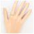Autre Marque 18K Goldring mit Diamant Golden - Ansicht 7