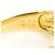 Autre Marque Platin- und Gelbgold-Ring mit Diamant Golden - Ansicht 5