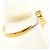 Autre Marque PT900 Platin- und 18K Gelbgold-Ring mit Diamant Golden - Ansicht 2