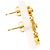 Autre Marque Orecchini a lobo in oro giallo 18K e diamanti D'oro - vista 2
