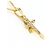 Autre Marque Collana in oro giallo 18K con diamante D'oro - vista 2