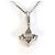 Autre Marque Elegante collana in oro bianco e diamanti D'oro - vista 3