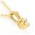 Autre Marque Collana in oro giallo 18K con diamante D'oro - vista 2