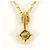 Autre Marque Collana in oro giallo 18K con diamante D'oro - vista 3