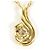 Autre Marque Collana in oro giallo 18K con diamante D'oro