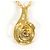 Autre Marque Collana in oro giallo 18K con diamante D'oro - vista 3