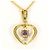 Autre Marque Collana in oro giallo 18K con ametista D'oro - vista 3