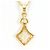 Autre Marque Collana in oro giallo 18K con opale D'oro