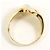 Autre Marque Ring aus Platin und Gelbgold mit Diamant Golden - Ansicht 2
