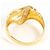 Autre Marque Ring aus Platin und Gelbgold mit Diamant Golden - Ansicht 3