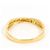 Autre Marque 18K Gelbgold-Ring mit Diamant Golden - Ansicht 3