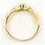 Autre Marque 18K Gelbgold-Ring mit Diamant Golden - Ansicht 2