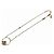 Collana Vivienne Swinging Louis Vuitton D'oro - vista 3
