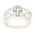 Autre Marque 18K Weißgold Diamantring Golden - Ansicht 3