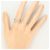 Autre Marque 18K Weißgold Diamantring Golden - Ansicht 6