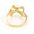 Autre Marque PT900 Platin- und 18K Gelbgold-Ring mit Diamant Golden - Ansicht 3