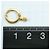 Autre Marque Orecchini a clip in oro giallo 18K con diamanti D'oro - vista 3