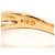 Autre Marque 18K Roségold-Ring mit Diamant Golden - Ansicht 4