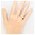 Autre Marque 18K Roségold-Ring mit Diamant Golden - Ansicht 5