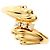 Autre Marque 18K Gelbgold-Ring mit Diamant Golden