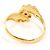 Autre Marque 18K Gelbgold-Ring mit Diamant Golden - Ansicht 3