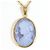 Autre Marque Cameo-Halskette aus 18K Gelbgold Golden