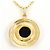 Autre Marque Collana in oro giallo 18K con onice D'oro - vista 3
