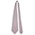 Lanvin Geometric Pattern Silk Tie Beige