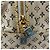 Borsa Marie Louis Vuitton Marrone Blu Beige - vista 8