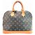 Borsa Louis Vuitton Monogram Alma PM Marrone
