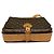 Borsa Louis Vuitton Monogram Cartouchiere Marrone - vista 3