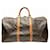 Borsa Louis Vuitton Monogram Keepall 50 Marrone - vista 2