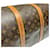 Borsa Louis Vuitton Monogram Keepall 50 Marrone - vista 8